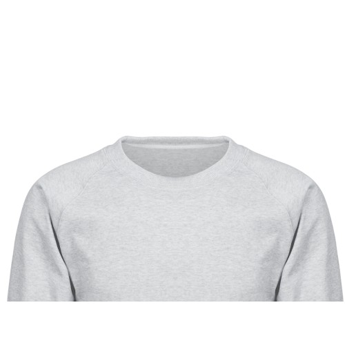 Свитшот оверсайз с рукавом реглан «Belgrade», унисекс, серый меланж