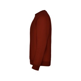 Свитшот с начесом "Clasica" унисекс, гранатовый
