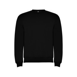 Свитшот с начесом "Clasica" унисекс, черный