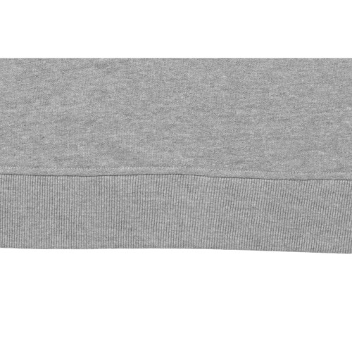 Толстовка оверсайз с капюшоном на молнии «Monaco», серый меланж