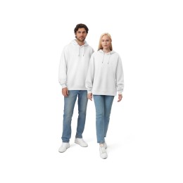 Толстовка с капюшоном оверсайз «Lisbon» унисекс, белый
