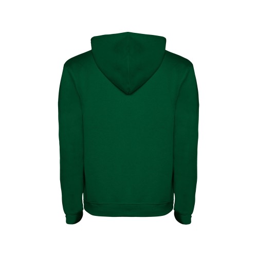 Толстовка с капюшоном "Urban" мужская, бутылочный/серый меланж