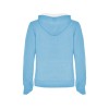 Толстовка с капюшоном "Urban" женская, небесно-голубой/белый