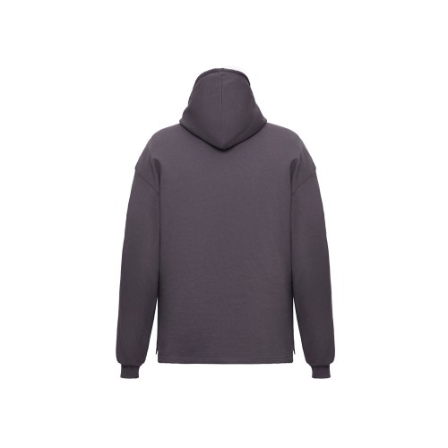 Худи оверсайз «Alpha.01» унисекс, темно-серый