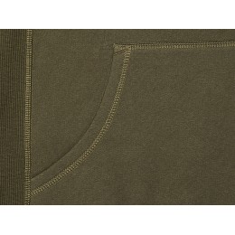 Толстовка «Арора» мужская с капюшоном, зеленый лесной