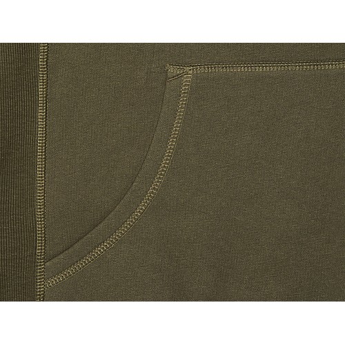 Толстовка «Арора» мужская с капюшоном, зеленый лесной