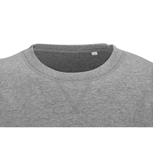 Свитшот оверсайз «Lisbon» унисекс, серый меланж