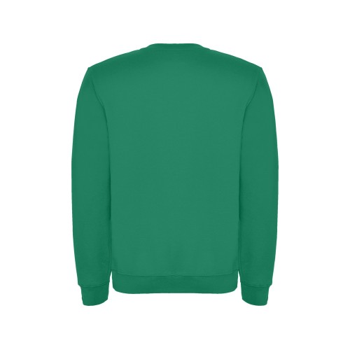 Свитшот с начесом "Clasica" унисекс, зеленый