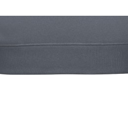 Толстовка с капюшоном оверсайз «Lisbon» унисекс, темно-серый