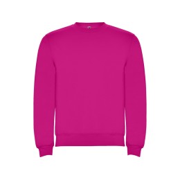 Свитшот с начесом "Clasica" унисекс, фуксия