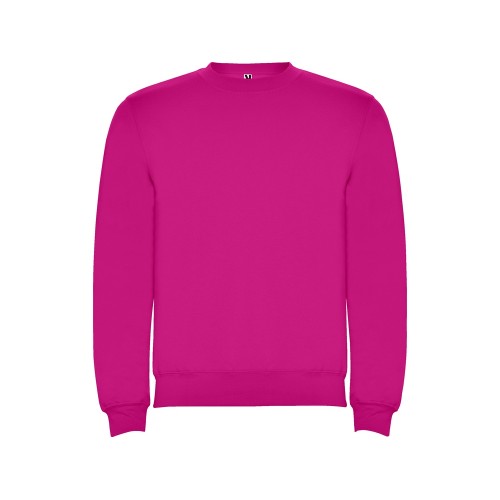 Свитшот с начесом "Clasica" унисекс, фуксия