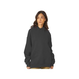 Толстовка с капюшоном оверсайз «Berlin» унисекс, темно-серый