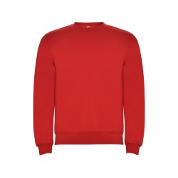 Свитшот с начесом "Clasica" унисекс, красный