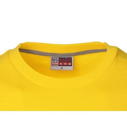 Свитшот "Motion" унисекс с начесом, жёлтый