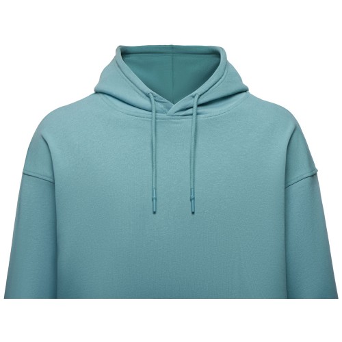 Худи оверсайз «Alpha.01» унисекс, пыльный бирюзовый