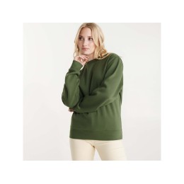 Свитшот с начесом "Clasica" унисекс, хаки