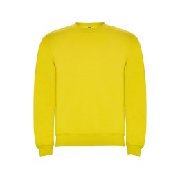 Свитшот с начесом "Clasica" унисекс, желтый
