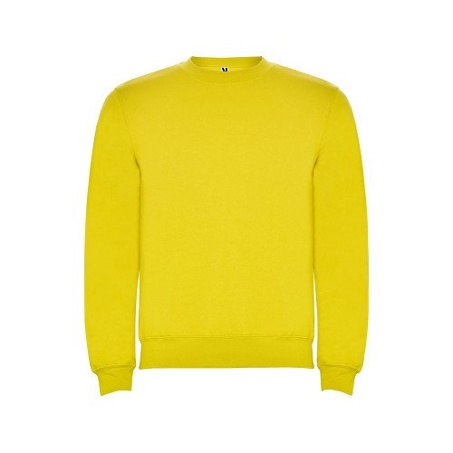Свитшот с начесом "Clasica" унисекс, желтый