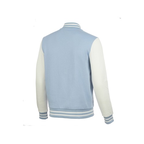 Бомбер «Oxford», небесно-голубой/молочный, унисекс