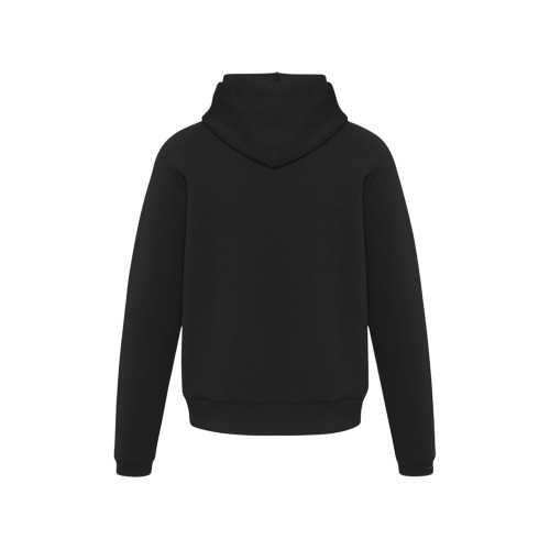 Danali унисекс интерлок спортивная толстовка - Сплошной черный