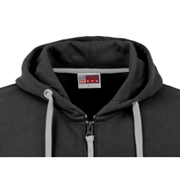 Толстовка на молнии "Perform" мужская, черный