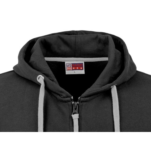 Толстовка на молнии "Perform" мужская, черный