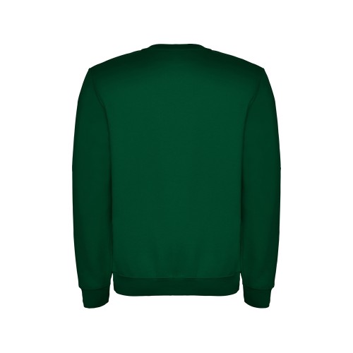 Свитшот с начесом "Clasica" унисекс, бутылочный зеленый