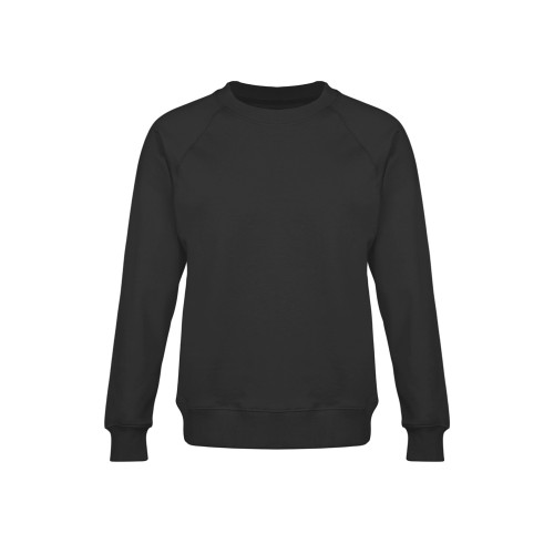 Свитшот оверсайз с рукавом реглан «Belgrade», унисекс, черный