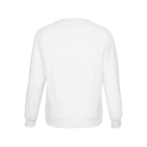 Свитшот оверсайз с рукавом реглан «Belgrade», унисекс, белый