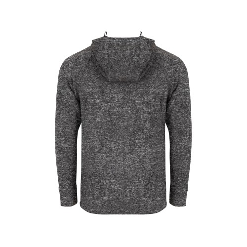 Толстовка на молнии "Everest", меланжевый черный