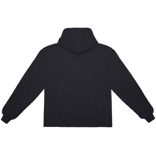 Худи оверсайз «Alpha.01» унисекс, черный