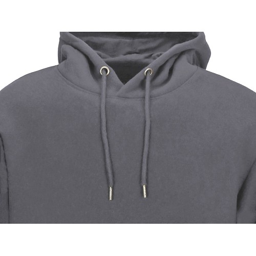 Толстовка с капюшоном оверсайз «Lisbon» унисекс, темно-серый