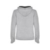Толстовка с капюшоном "Urban" женская, серый/черный