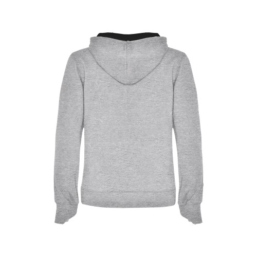 Толстовка с капюшоном "Urban" женская, серый/черный