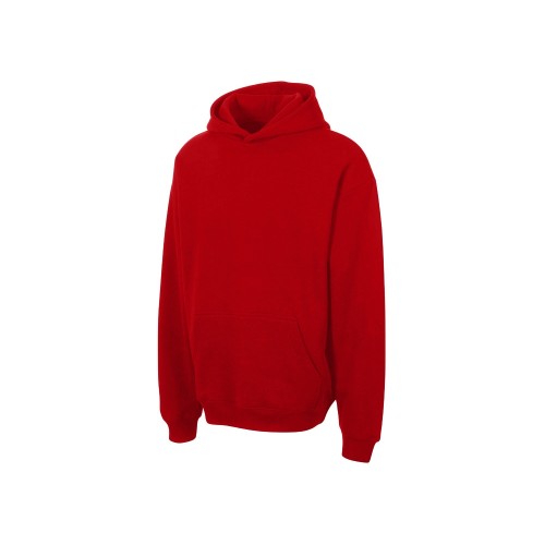 Толстовка с капюшоном оверсайз «Berlin» унисекс, красный