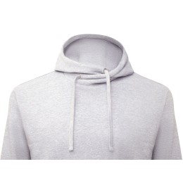Толстовка унисекс "Stream" с капюшоном, серый меланж