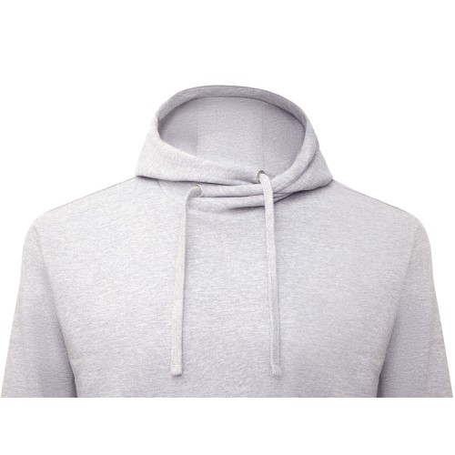 Толстовка унисекс "Stream" с капюшоном, серый меланж