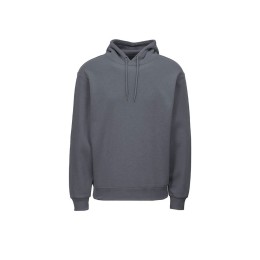 Толстовка с капюшоном оверсайз «Lisbon» унисекс, темно-серый