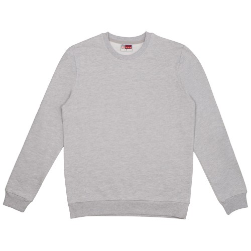 Свитшот "Motion" унисекс с начесом, серый меланж