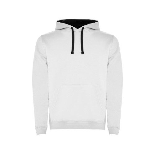 Толстовка с капюшоном "Urban" мужская, белый/нэйви