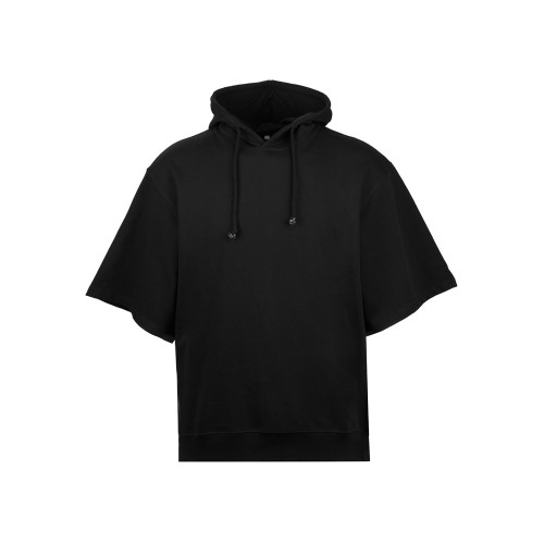 Худи оверсайз с коротким рукавом «Warsaw» унисекс, черный