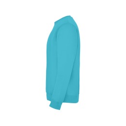 Свитшот с начесом "Clasica" унисекс, бирюзовый