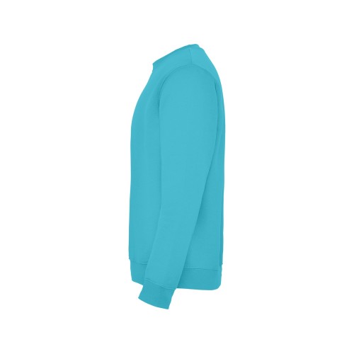 Свитшот с начесом "Clasica" унисекс, бирюзовый