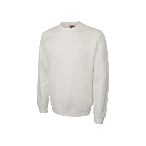 Свитшот "Motion" унисекс с начесом, белый