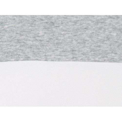 Свитшот блокинг «Edinburgh», серый меланж/белый, мужской