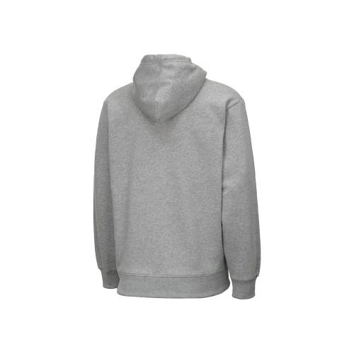 Толстовка с капюшоном оверсайз «Lisbon» унисекс, серый меланж