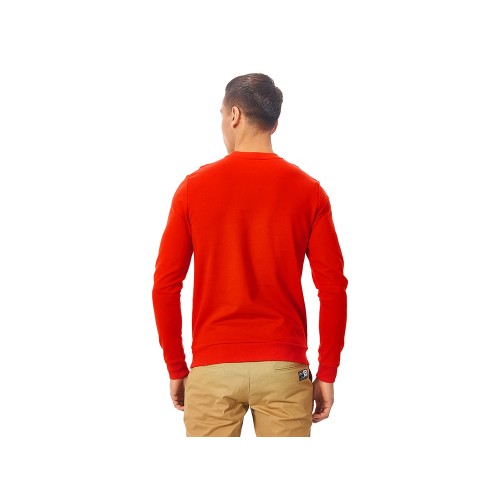 Свитшот "Motion" унисекс с начесом, красный