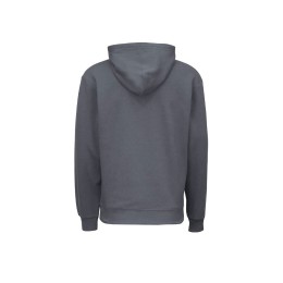 Толстовка с капюшоном оверсайз «Lisbon» унисекс, темно-серый