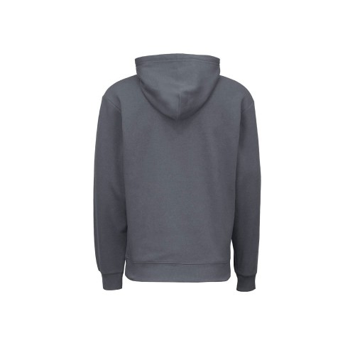 Толстовка с капюшоном оверсайз «Lisbon» унисекс, темно-серый