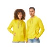 Толстовка унисекс "Stream" с капюшоном, жёлтый